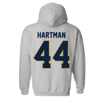 Notre Dame - NCAA Baseball : Trent Hartman - Classic Shersey Hooded Sweatshirt-2