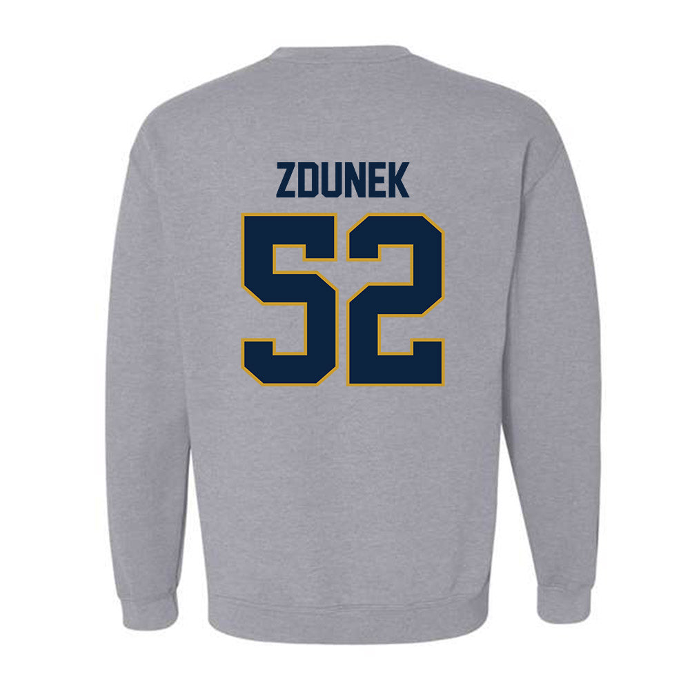 Notre Dame - NCAA Baseball : Eric Zdunek - Classic Shersey Crewneck Sweatshirt-1