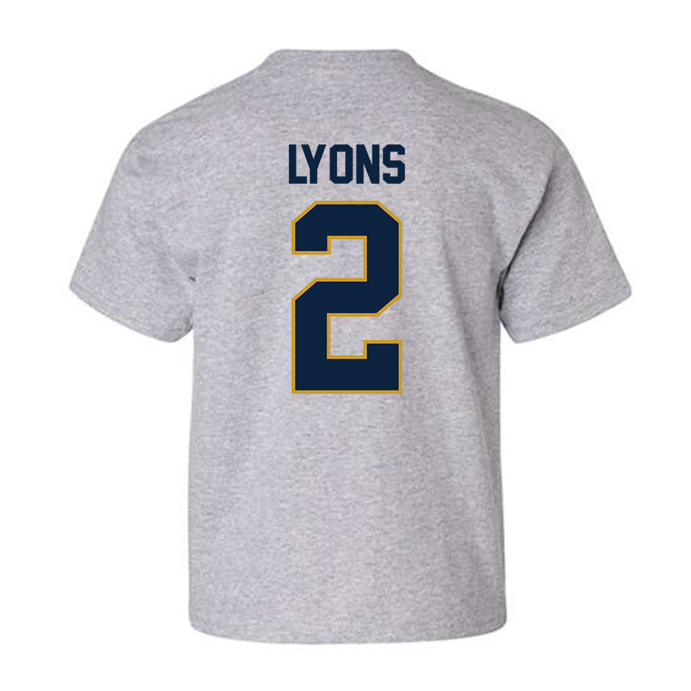Notre Dame - NCAA Women's Lacrosse : Abigail Lyons - Classic Shersey Youth T-Shirt-1