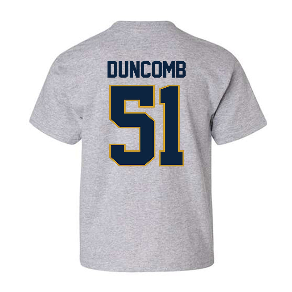 Notre Dame - NCAA Men's Basketball : Logan Duncomb - Classic Shersey Youth T-Shirt-1