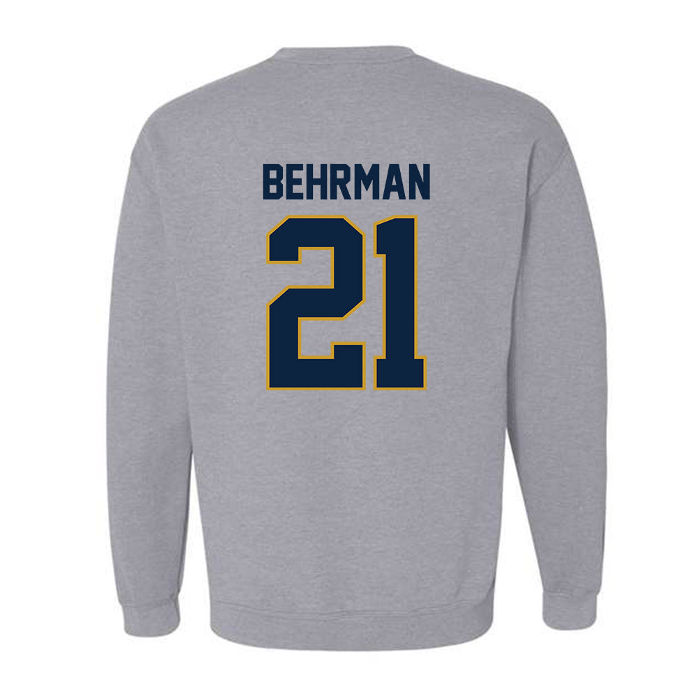 Notre Dame - NCAA Men's Lacrosse : Brock Behrman - Classic Shersey Crewneck Sweatshirt