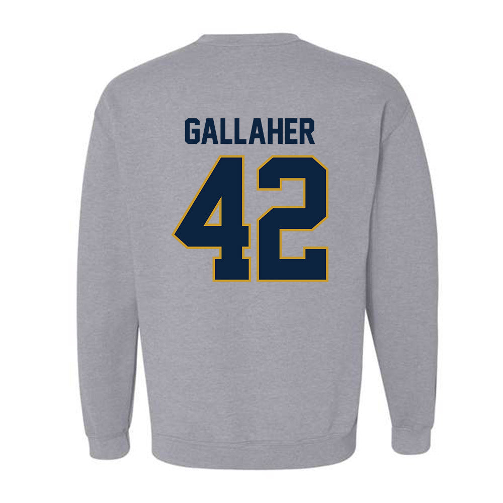 Notre Dame - NCAA Men's Lacrosse : Christian Gallaher - Classic Shersey Crewneck Sweatshirt-1