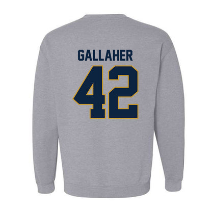 Notre Dame - NCAA Men's Lacrosse : Christian Gallaher - Classic Shersey Crewneck Sweatshirt-1