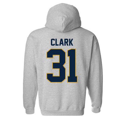 Notre Dame - NCAA Baseball : Evan Clark - Classic Shersey Hooded Sweatshirt-3