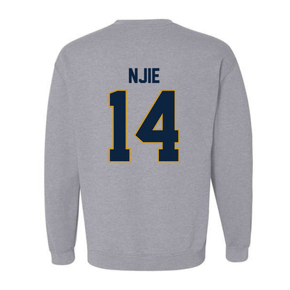 Notre Dame - NCAA Men's Basketball : Kebba Njie - Classic Shersey Crewneck Sweatshirt-1
