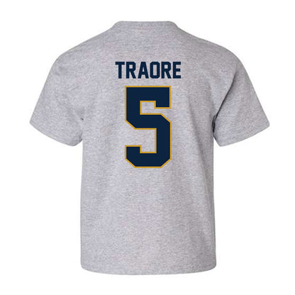 Notre Dame - NCAA Football : Boubacar Traore - Classic Shersey Youth T-Shirt-1