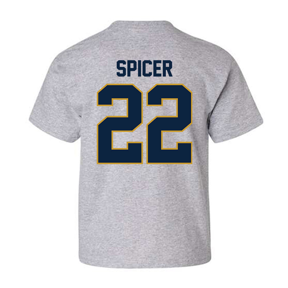 Notre Dame - NCAA Men's Soccer : Nolan Spicer - Classic Shersey Youth T-Shirt-1