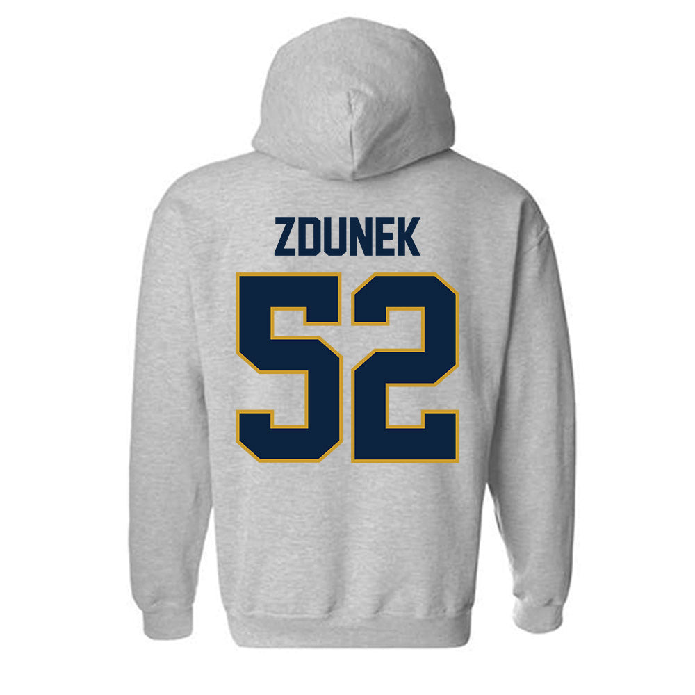 Notre Dame - NCAA Baseball : Eric Zdunek - Classic Shersey Hooded Sweatshirt-3