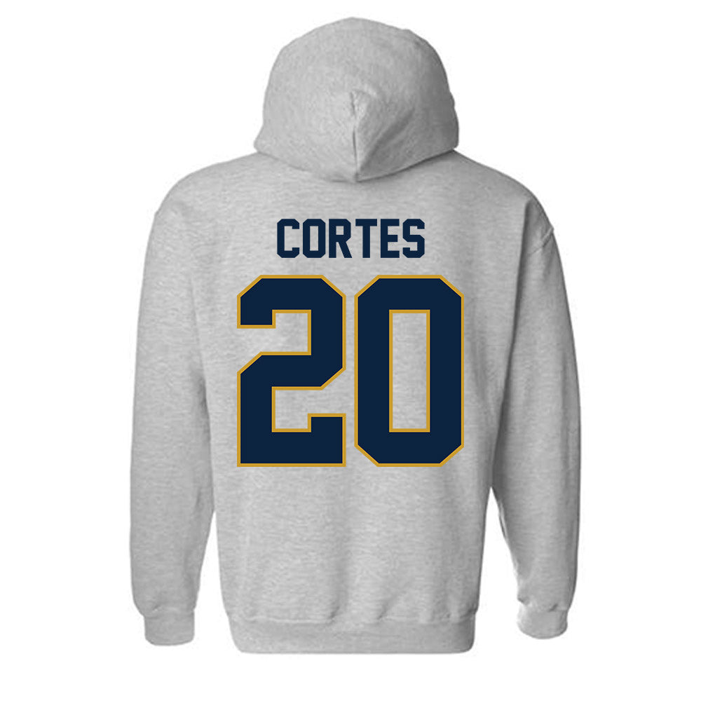 Notre Dame - NCAA Softball : Kaia Cortes - Classic Shersey Hooded Sweatshirt-2