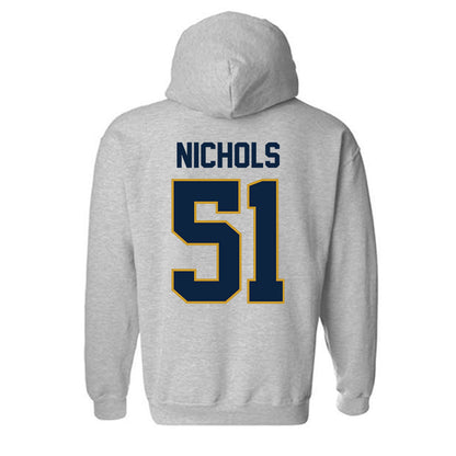 Notre Dame - NCAA Football : Ben Nichols - Classic Shersey Hooded Sweatshirt-2