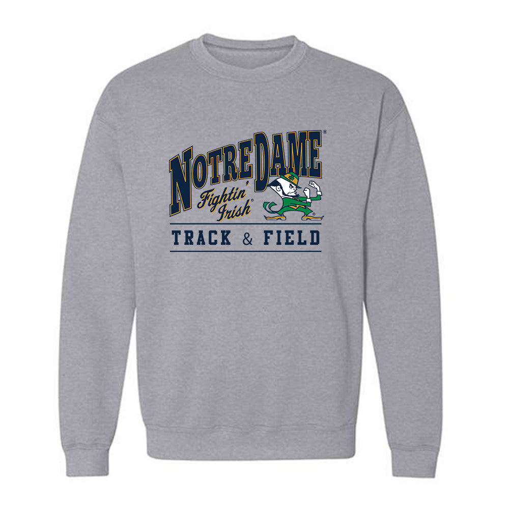 Notre Dame - NCAA Men's Track & Field : Talon Beichler - Classic Shersey Crewneck Sweatshirt-0