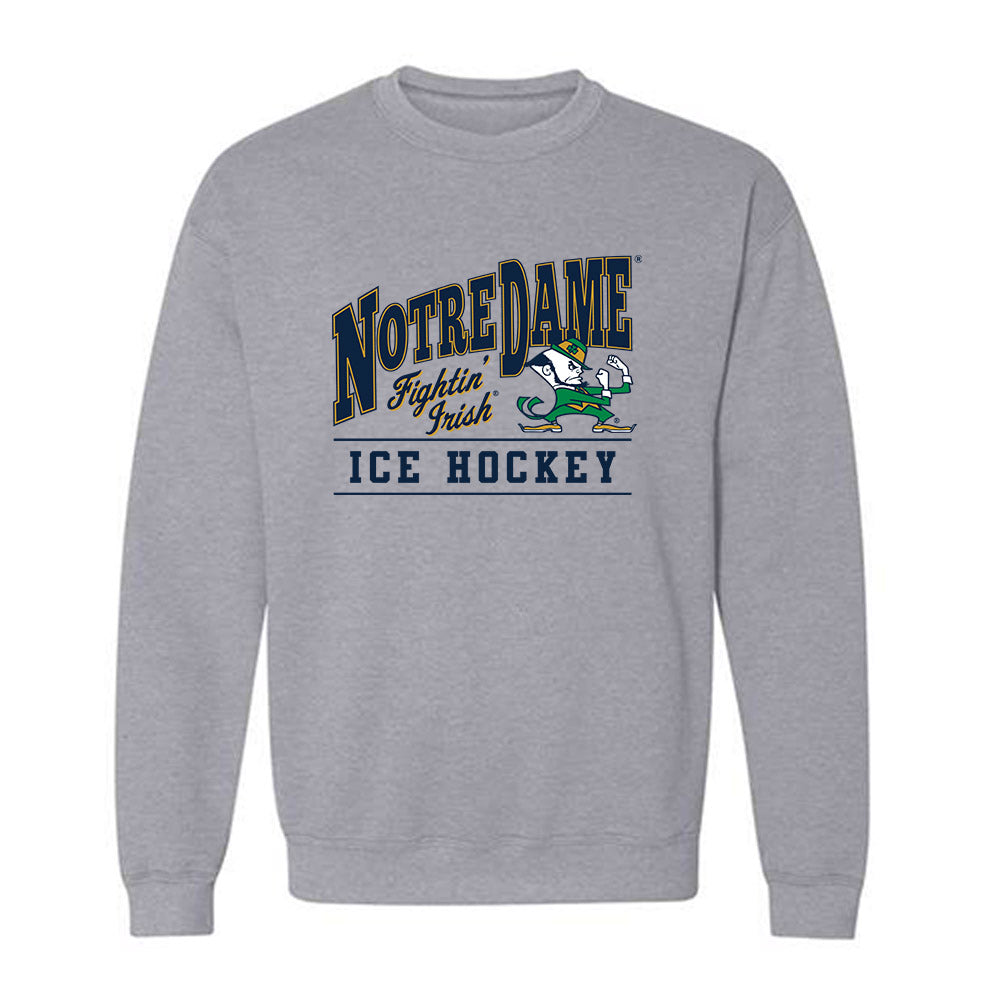 Notre Dame - NCAA Men's Ice Hockey : Patrick Quinlan - Classic Shersey Crewneck Sweatshirt-0