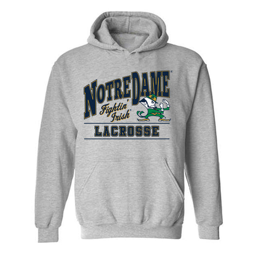 Notre Dame - NCAA Men's Lacrosse : Brendan Mullahy - Classic Shersey Hooded Sweatshirt-0