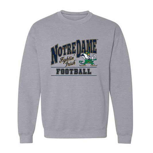 Notre Dame - NCAA Football : Kyngstonn Viliamu-Asa - Classic Shersey Crewneck Sweatshirt-0