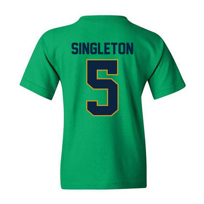 Notre Dame - NCAA Baseball : Dylan Singleton - Classic Shersey Youth T-Shirt-1