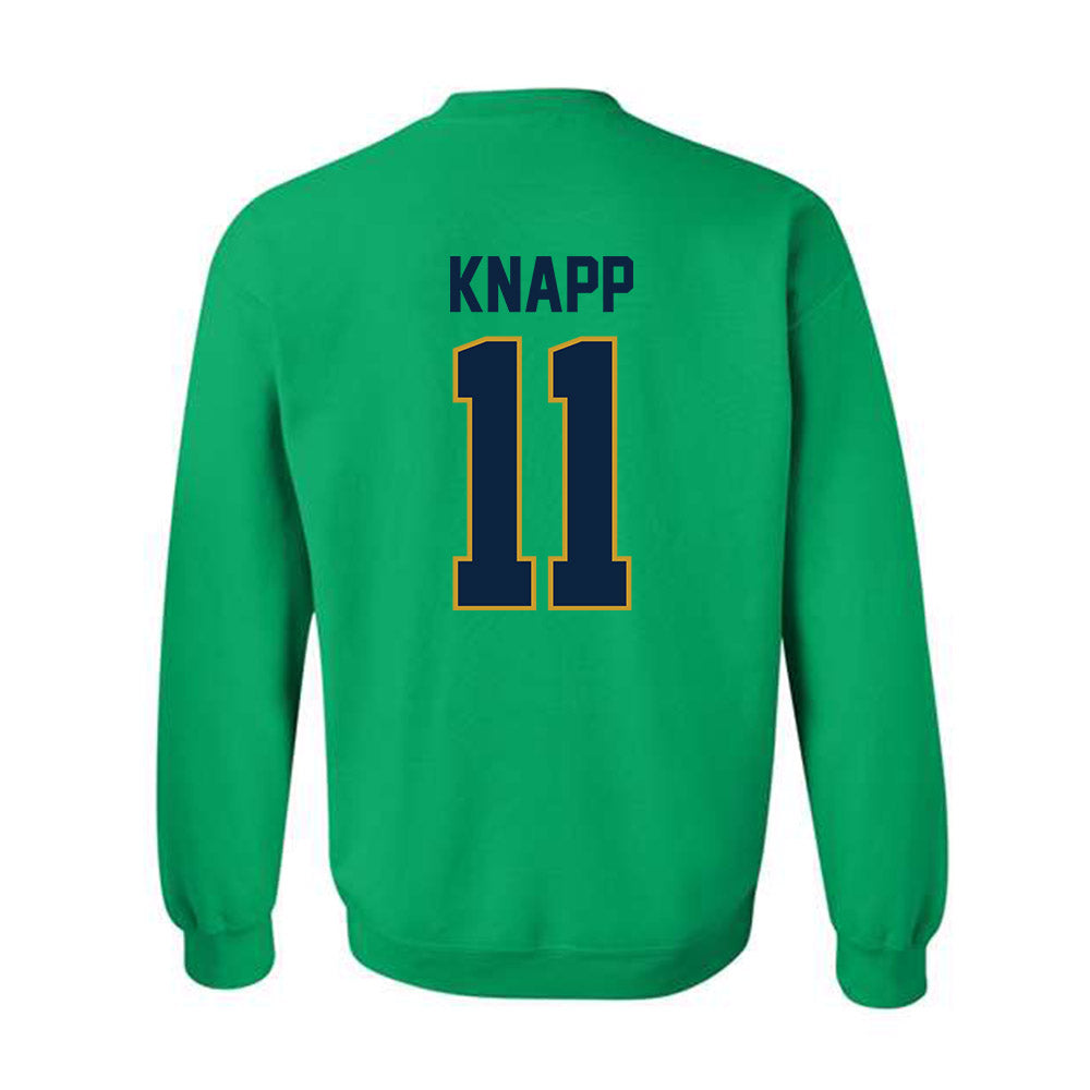 Notre Dame - NCAA Women's Soccer : Tessa Knapp - Classic Shersey Crewneck Sweatshirt-1