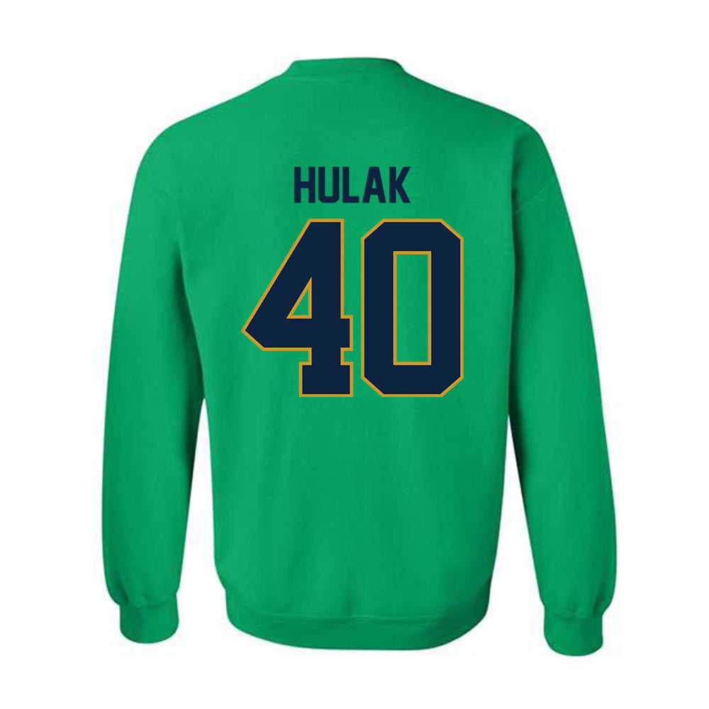 Notre Dame - NCAA Football : Dominik Hulak - Classic Shersey Crewneck Sweatshirt-1