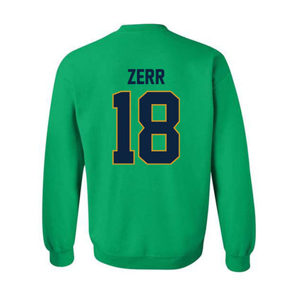 Notre Dame - NCAA Baseball : Aiden Zerr - Classic Shersey Crewneck Sweatshirt-1