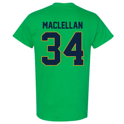 Notre Dame - NCAA Men's Basketball : Matthew MacLellan - Classic Shersey T-Shirt-1
