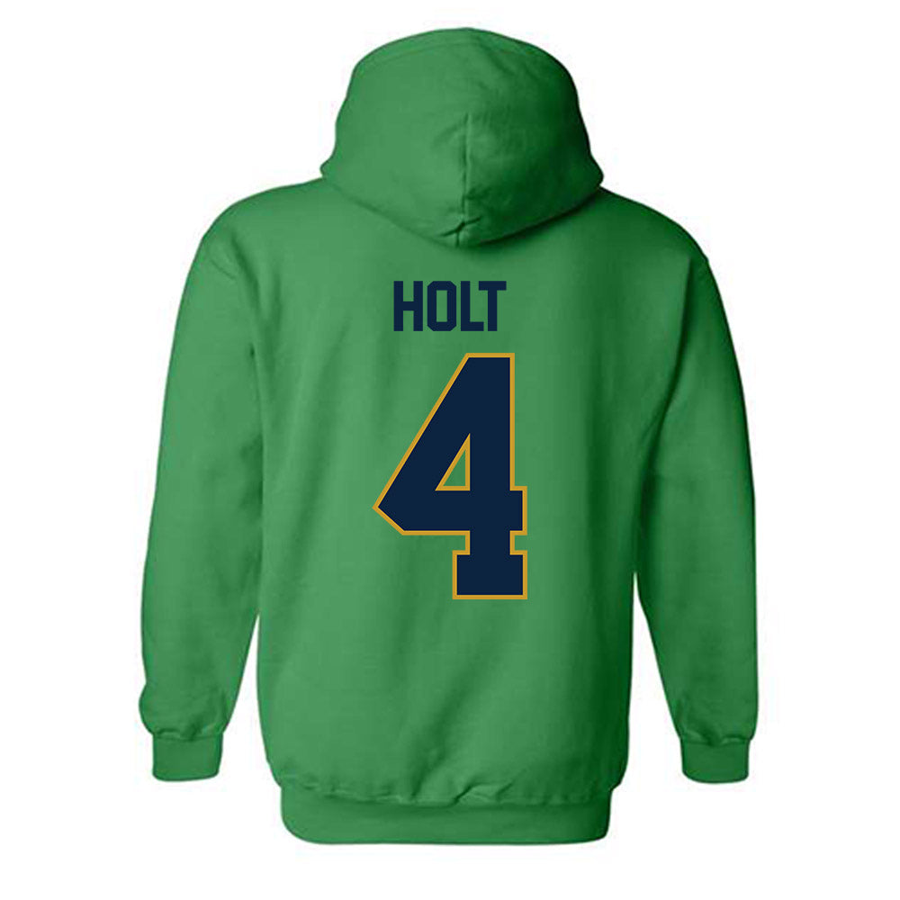 Notre Dame - NCAA Baseball : Jonathan Holt - Classic Shersey Hooded Sweatshirt