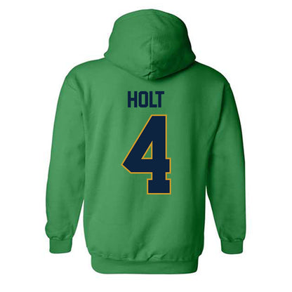 Notre Dame - NCAA Baseball : Jonathan Holt - Classic Shersey Hooded Sweatshirt