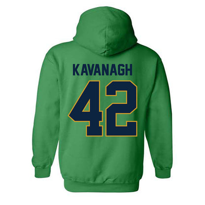Notre Dame - NCAA Women's Lacrosse : Ingrid Kavanagh - Classic Shersey Hooded Sweatshirt-1