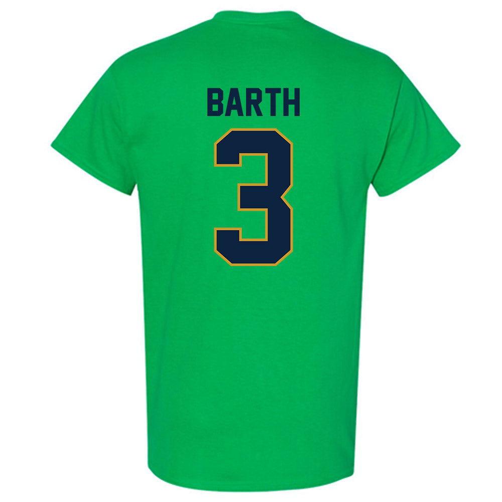 Notre Dame - NCAA Baseball : Mason Barth - Classic Shersey T-Shirt-1