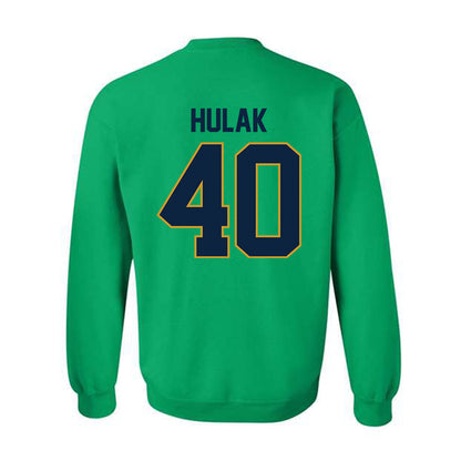 Notre Dame - NCAA Football : Dominik Hulak - Classic Shersey Crewneck Sweatshirt-1