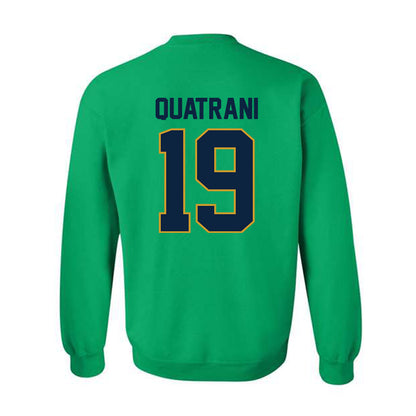 Notre Dame - NCAA Baseball : Mark Quatrani - Classic Shersey Crewneck Sweatshirt-1