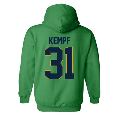 Notre Dame - NCAA Men's Ice Hockey : Nicholas Kempf - Classic Shersey Hooded Sweatshirt