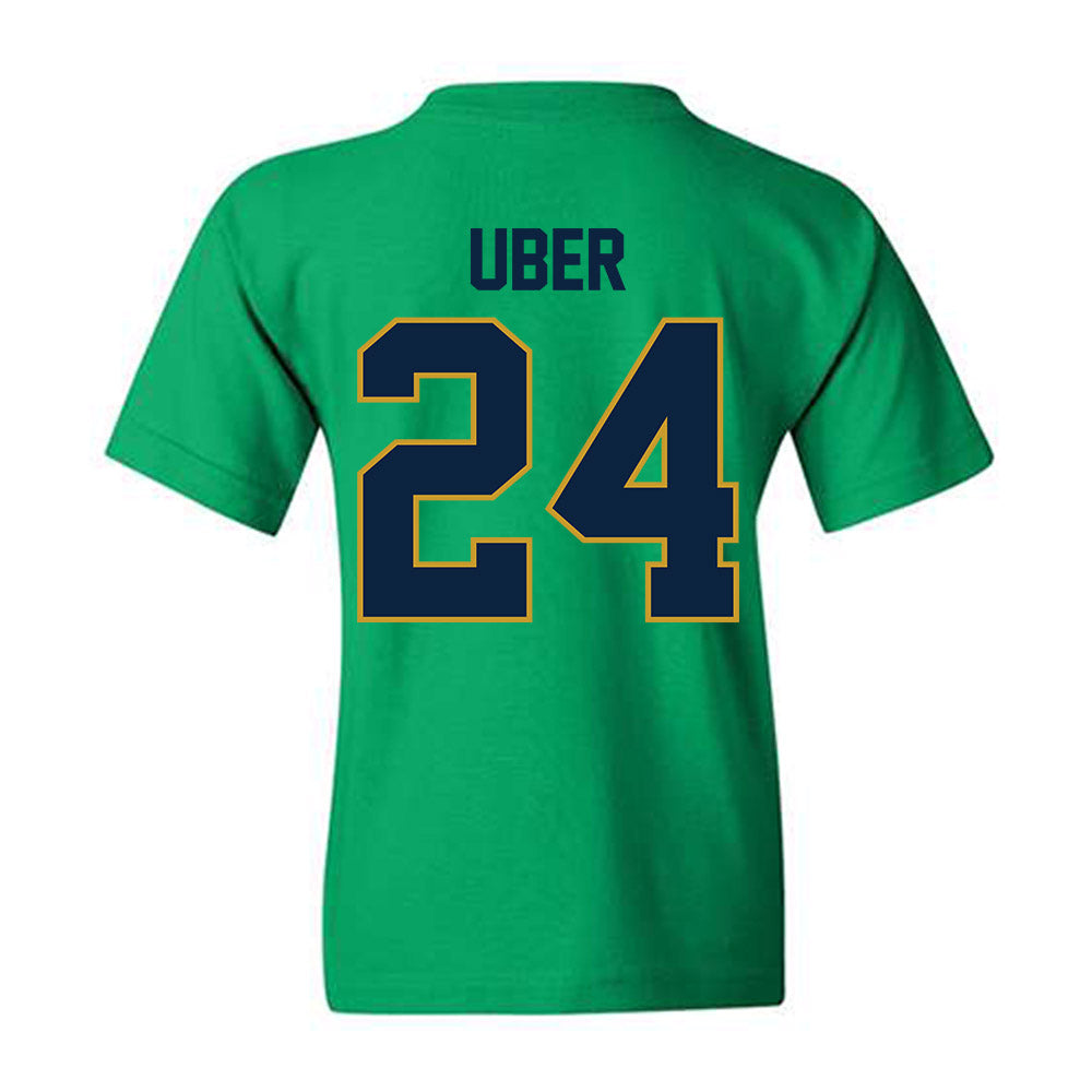 Notre Dame - NCAA Baseball : Ty Uber - Classic Shersey Youth T-Shirt-1