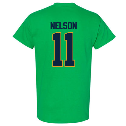 Notre Dame - NCAA Men's Ice Hockey : Danny Nelson - Classic Shersey T-Shirt-1