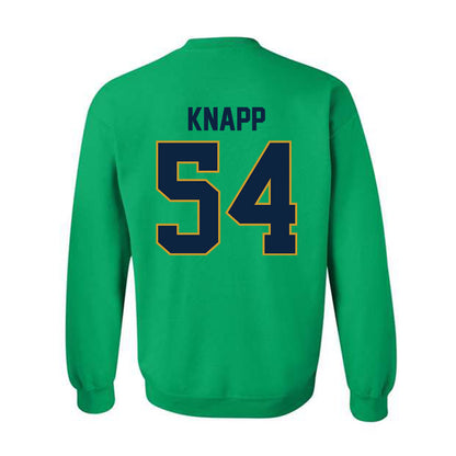 Notre Dame - NCAA Football : Anthonie Knapp - Classic Shersey Crewneck Sweatshirt-1