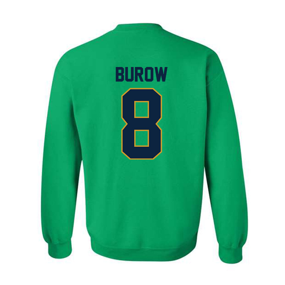 Notre Dame - NCAA Men's Basketball : Jacob Burow - Classic Shersey Crewneck Sweatshirt-1