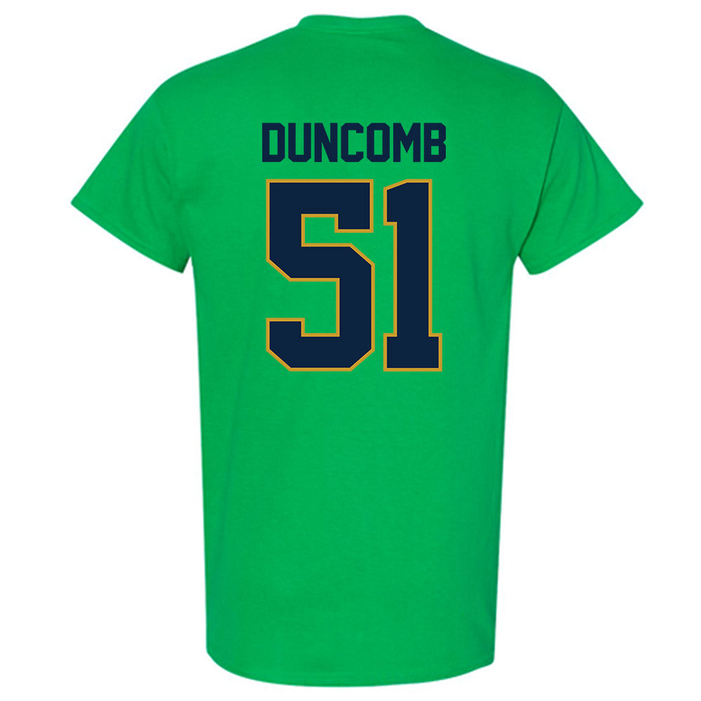 Notre Dame - NCAA Men's Basketball : Logan Duncomb - Classic Shersey T-Shirt-1