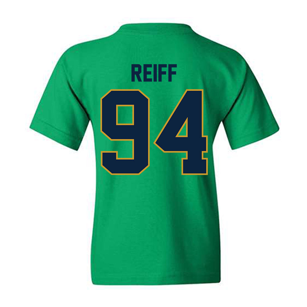 Notre Dame - NCAA Football : Joe Reiff - Classic Shersey Youth T-Shirt-1