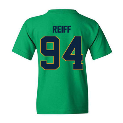 Notre Dame - NCAA Football : Joe Reiff - Classic Shersey Youth T-Shirt-1