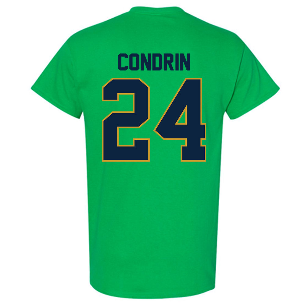 Notre Dame - NCAA Baseball : Luke Condrin - Classic Shersey T-Shirt-1