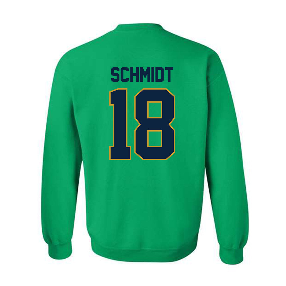 Notre Dame - NCAA Football : Erik Schmidt - Classic Shersey Crewneck Sweatshirt-1