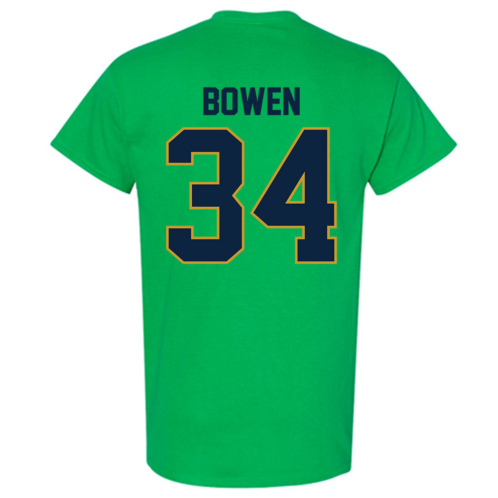 Notre Dame - NCAA Football : Drayk Bowen - Classic Shersey T-Shirt-1