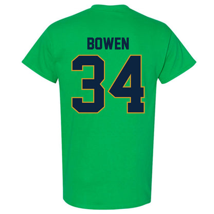 Notre Dame - NCAA Football : Drayk Bowen - Classic Shersey T-Shirt-1