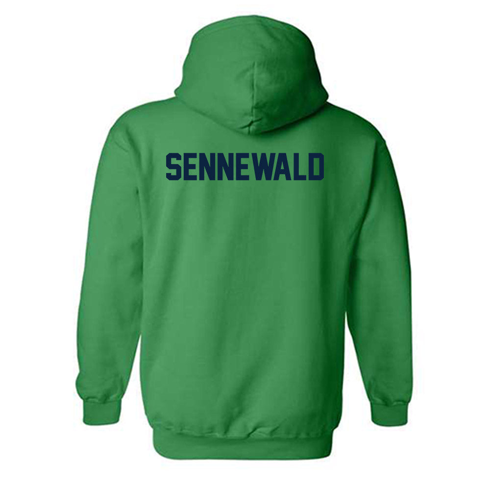 Notre Dame - NCAA Men's Fencing : James Sennewald - Classic Shersey Hooded Sweatshirt
