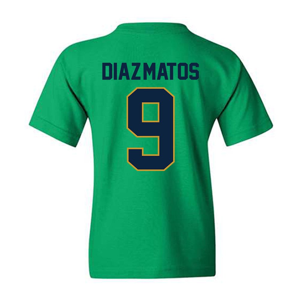 Notre Dame - NCAA Men's Lacrosse : Aidan Diaz-Matos - Classic Shersey Youth T-Shirt-1