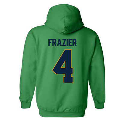 Notre Dame - NCAA Football : Bubba Frazier - Classic Shersey Hooded Sweatshirt-1