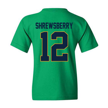 Notre Dame - NCAA Men's Basketball : Nick Shrewsberry - Classic Shersey Youth T-Shirt-1