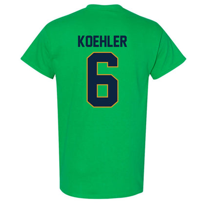 Notre Dame - NCAA Men's Basketball : Brady Koehler - Classic Shersey T-Shirt-1