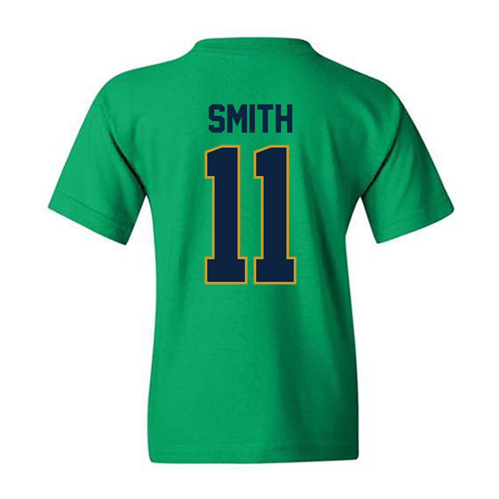 Notre Dame - NCAA Women's Basketball : Jordyn Smith - Classic Shersey Youth T-Shirt-1