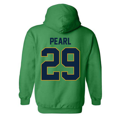Notre Dame - NCAA Women's Soccer : Rowan Pearl - Classic Shersey Hooded Sweatshirt-1