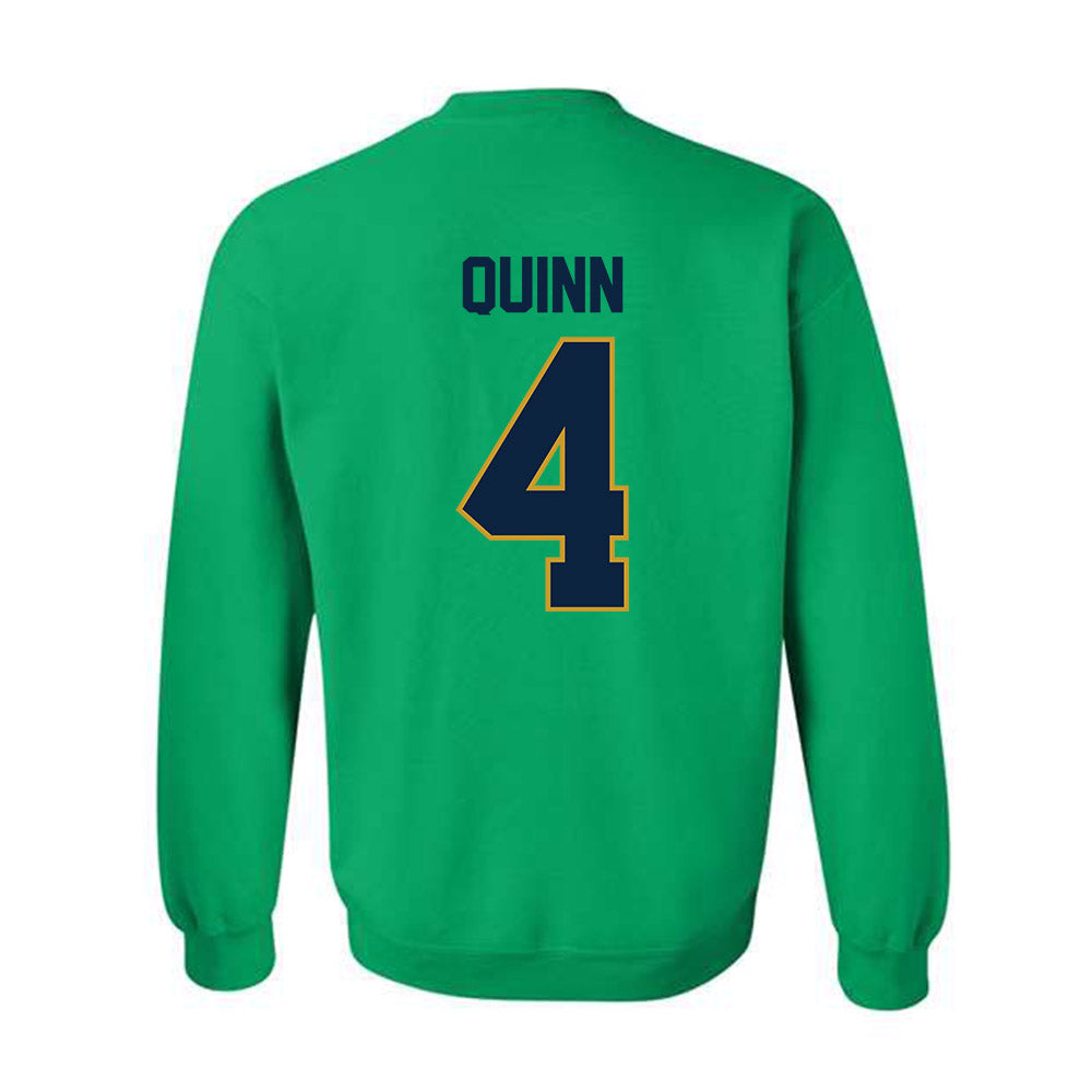 Notre Dame - NCAA Men's Ice Hockey : Michael Quinn - Classic Shersey Crewneck Sweatshirt-1