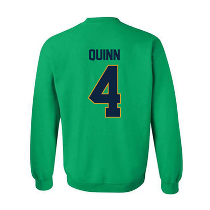Notre Dame - NCAA Men's Ice Hockey : Michael Quinn - Classic Shersey Crewneck Sweatshirt-1